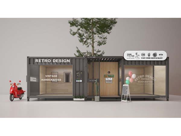 Container Fast Food & Retail Shop