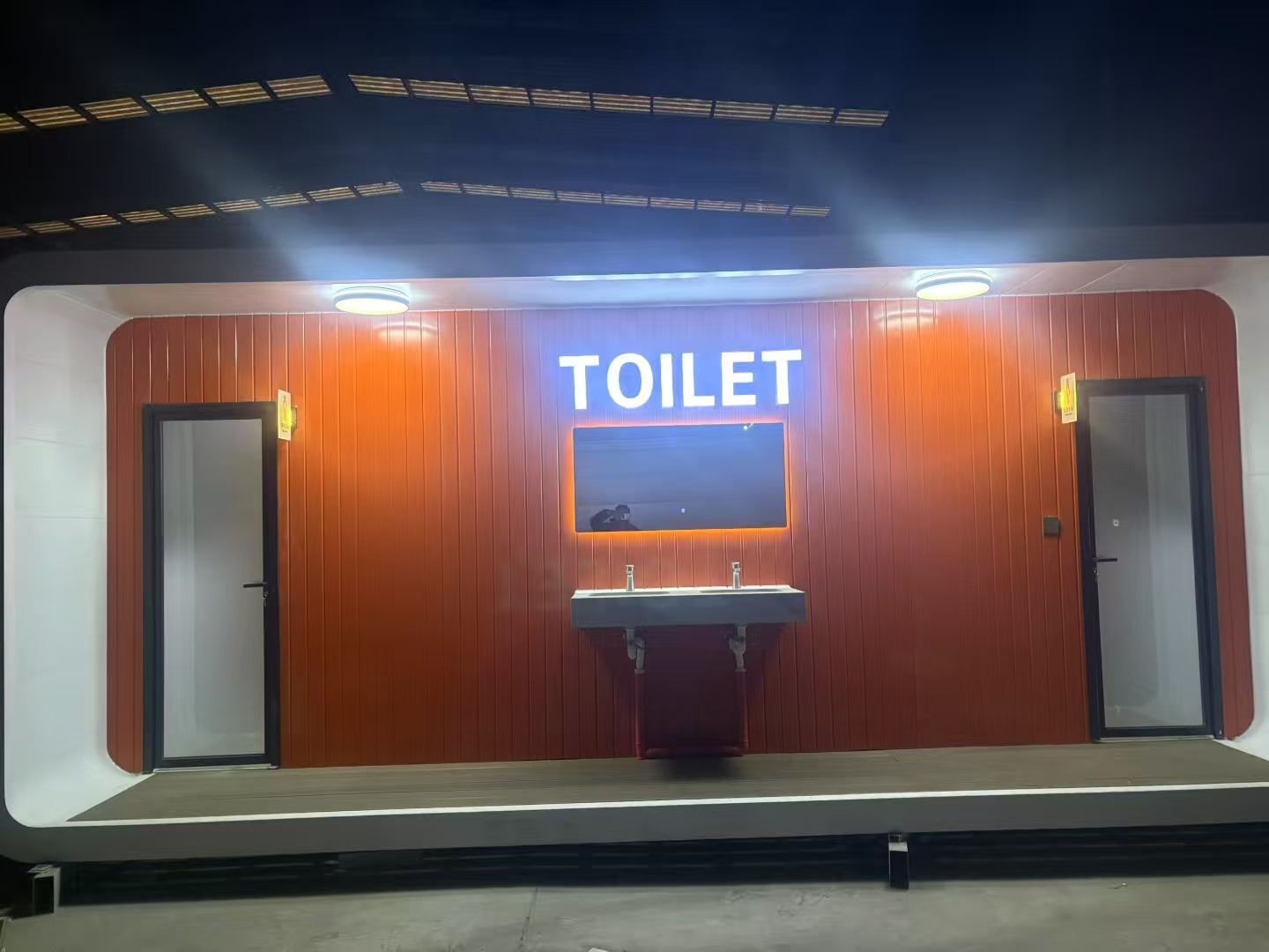 Outdoor Public Toilet Completed