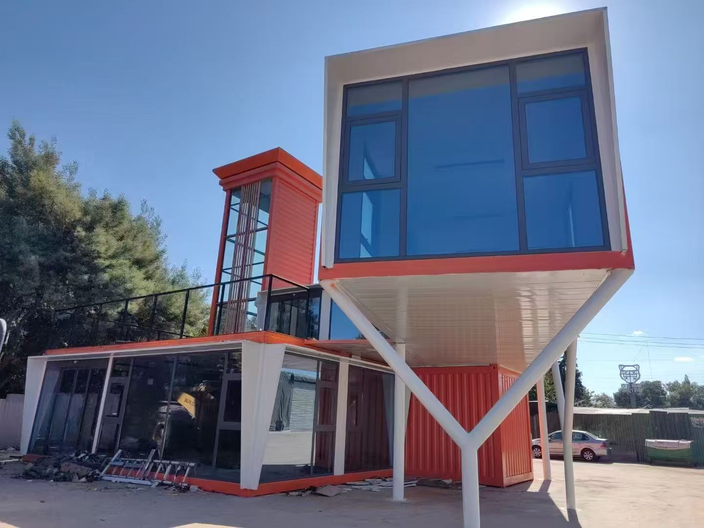 Custom Multi-Story Container Building Successfully Completed and Delivered