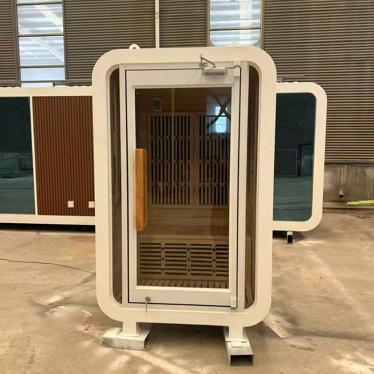 New Product: All-In-One Outdoor Infrared Sauna Pod — Wellness in Your Own Backyard